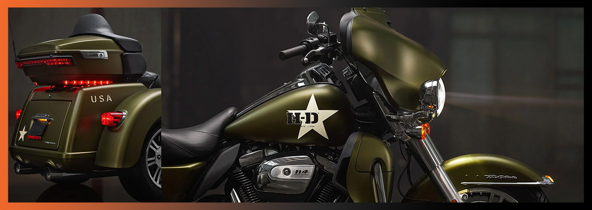 Harley-Davidson® Tri Glide® Ultra G.I. Enthusiast Collection - Seacoast  Harley-Davidson®